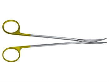 AESCULAP METZENBAUM TC DUROTIP NOŽNICE - zahnutý - tupý/tupý - 18 cm - BC263R