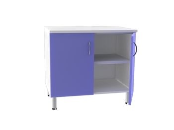 DVOJITÝ BASE UNIT 2 doors so 2 shelves - any farba