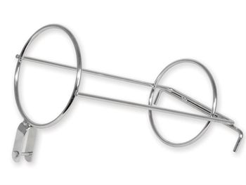 KYSLÍK FĽAŠA DRŽIAK - chrome plated steel