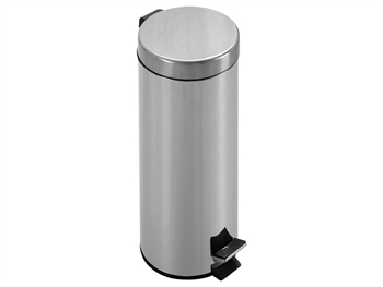 S/S AISI 410 RUBBISH BIN 30 L so pedal
