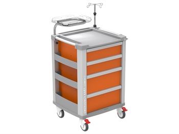 POHOTOVOSTNÝ COMPACT KART - oranžový
