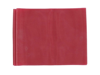 BEZ LATEXU EXERCISE BAND 1.5 m x 14 cm x 0.30 mm - červený