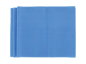 BEZ LATEXU EXERCISE BAND 1.5 m x 14 cm x 0.35 mm - modrý