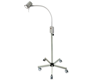 HYRIDIA 7 LEDS SVETLO so ohybný arm - vozík