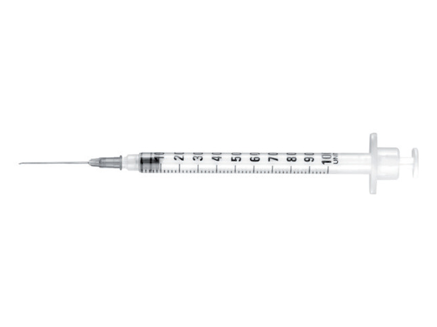 Insuline Syringes Assembled Needle 27g 1 Ml