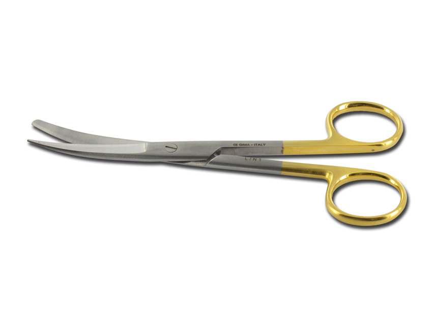 World Precision Instrument Metzenbaum Scissors, 11.5 cm, Curved, German