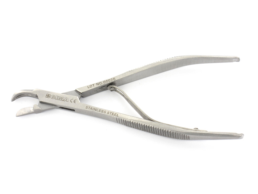 MICHEL STITCH REMOVER FORCEPS - 12 cm