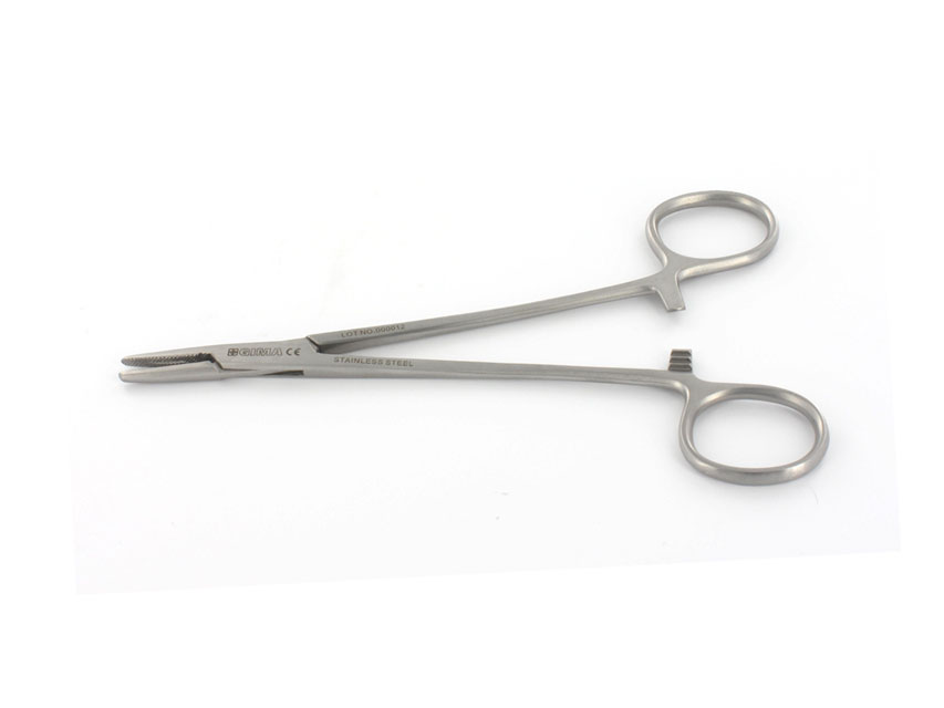 Crile-Wood Needle Holder 6, Serrated Jaws, Tungsten Carbide by Miltex® -  Delasco