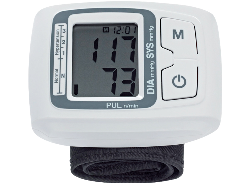 Automatic Wrist Blood Pressure Monitor with Smart Measure