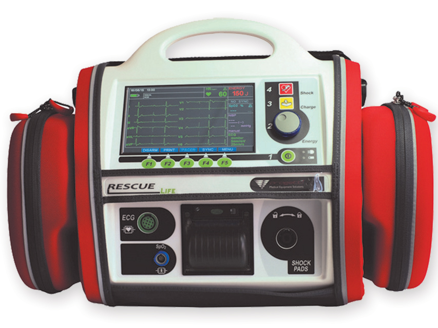 RESCUE LIFE 7 AED DEFIBRILLATOR - English