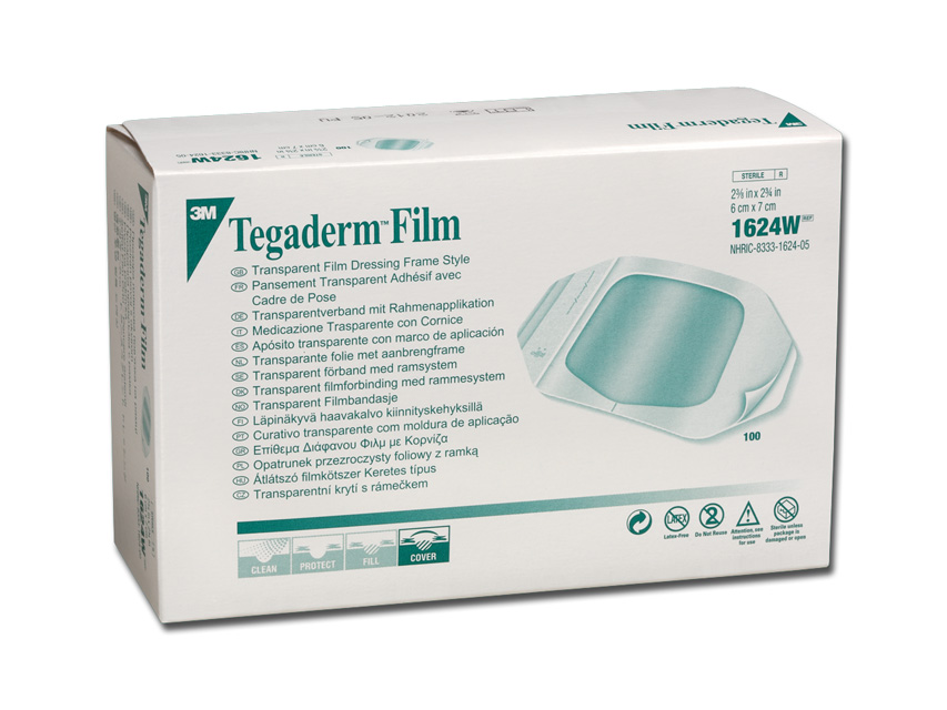 TÉGADERM FILM, Pansement film adhésif, transparent, stérile. 15 cm