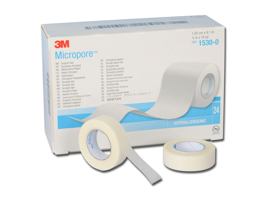 MICROPORE 3M - h 12,5 mm x 9.14 m