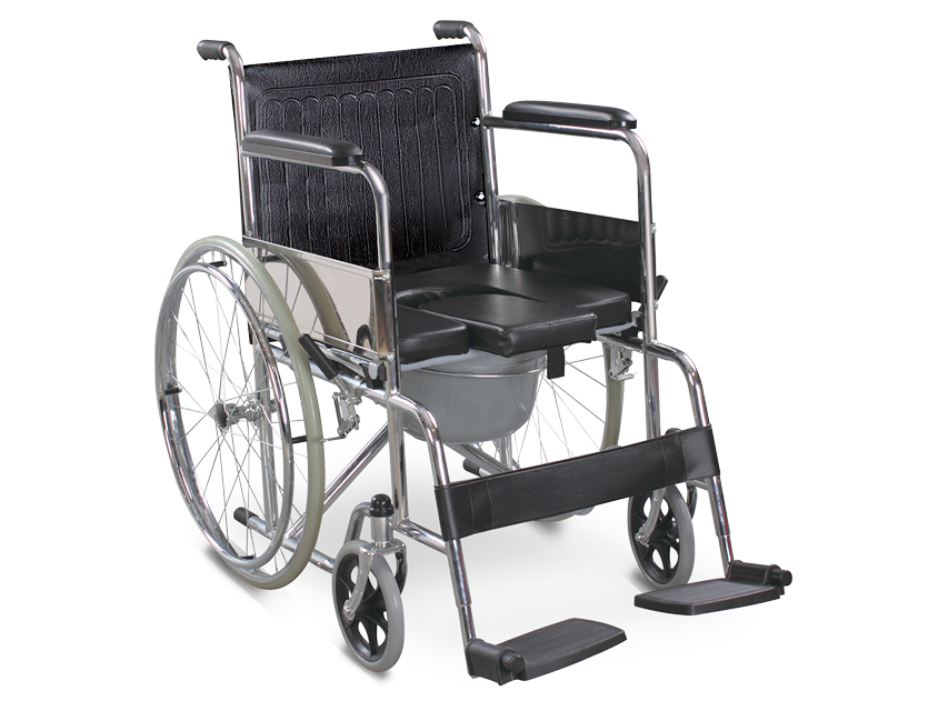 Folding commode with wheels online