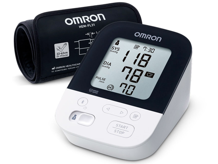  Omron Small Blood Pressure Monitor Cuff (17-22 cm) : Health &  Household