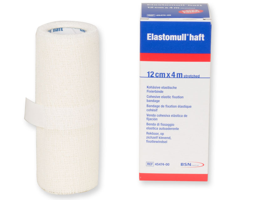 ELASTOMULL HAFT COHESIVE BANDAGE 4 m x 12 cm