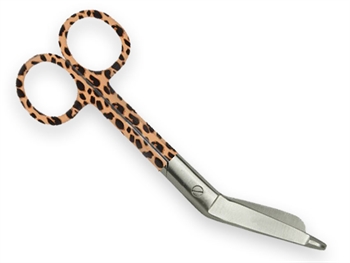 S/S BANDAGE SCISSORS - leopard fantasy - 14 cm