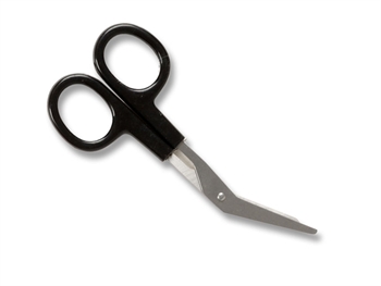 S/S UTILITY AND BANDAGES SCISSORS 4.7" - 12 cm - black