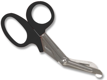 S/S UTILITY AND BANDAGES SCISSORS 7.5" - 19 cm - black