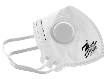 G-PRIME FFP3 FILTERING MASK WITH VALVE - white - IT,GR,RO,PL,SE