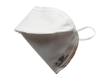 MYCROCLEAN ADULT REUSABLE SURGICAL MASK - BFE 99.8% - 2 layers - white-white - nose clip