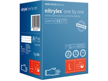 NITRYLEX CLASSIC ONE BY ONE NITRILE GLOVES - large