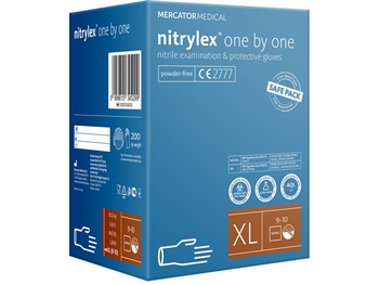 NITRYLEX CLASSIC ONE BY ONE NITRILE GLOVES - extra large