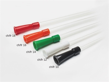 NELATON CATHETER ch/fr 18 - male - 38 cm - sterile