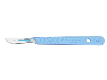 SWANN-MORTON SCALPELS WITH STAINLESS STEEL BLADE N. 22 - sterile