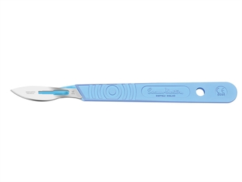 SWANN-MORTON SCALPELS WITH STAINLESS STEEL BLADE N. 24 - sterile
