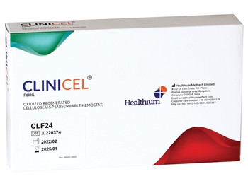 CLINICEL FIBRIL TYPE REGENERATED CELLULOSE 5.1x10 cm