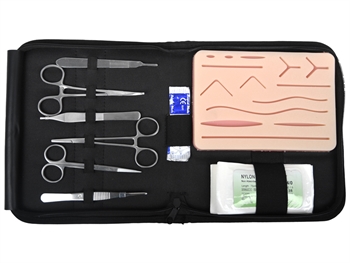 SUTURE TRAINING KIT (Pad + instruments + sutures)