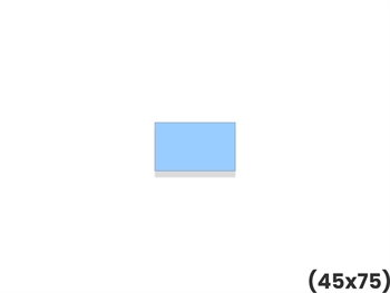 NON WOVEN BI-LAYER DRAPE 45x75 cm