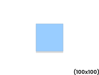 NON WOVEN BI-LAYER DRAPE 100x100 cm