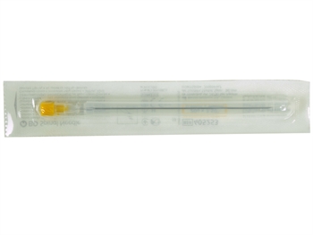 BD QUINCKE POINT NEEDLES 20G - 0.9x90 mm yellow