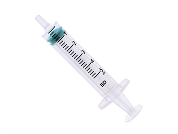 BD EMERALD SYRINGES WITHOUT NEEDLE - 5 ml Centric Luer Slip