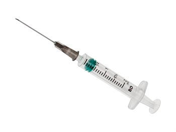 BD EMERALD SYRINGES WITH NEEDLE 22G - 2 ml Centric Luer Slip