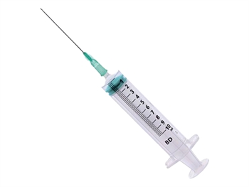 BD EMERALD SYRINGES WITH NEEDLE 21G - 10 ml Centric Luer Slip