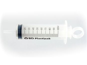 BD PLASTIPAK SYRINGES WITHOUT NEEDLE - 100 ml Catheter Cone