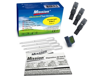 3 in 1 LIPID PANEL TEST + CAPILLARY TUBES for 23932