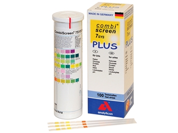 COMBI SCREEN 7SYS PLUS URINE STRIPS - 7 parameters