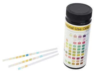 VISUAL URINALYSIS STRIPS 10 PARAMETERS - professional strips