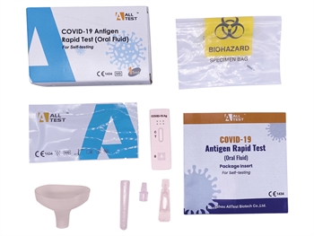 SALIVA COVID TEST - self test