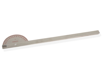180° EXTRA LONG ARM GONIOMETER 14" - stainless steel