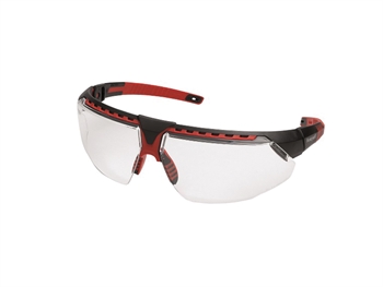 AVATAR GOGGLES - black/red - fog resistant Hydroshield, anti-scratch