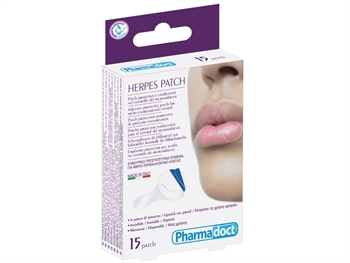 PHARMADOCT HERPES PATCH - carton of 12 boxes of 15