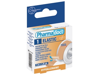 PHARMADOCT CLOTH ROLL - FABRIC - 5m x 1.25cm - carton of 18 boxes