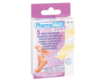 PHARMADOCT BLISTER PLASTERS - carton of 12 boxes of 5