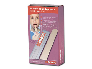 WOOD TONGUE DEPRESSOR - sterile (40 boxes of 50)