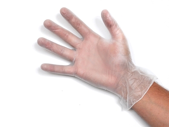 VINYL GLOVES - POWDER FREE - extra large