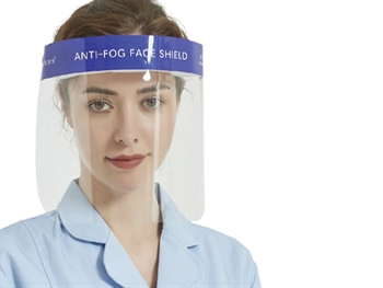 ANTI-FOG DISPOSABLE FACE SHIELD